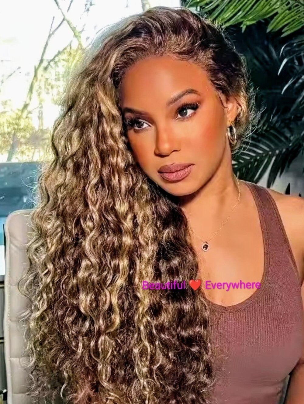 Human hair lace wig